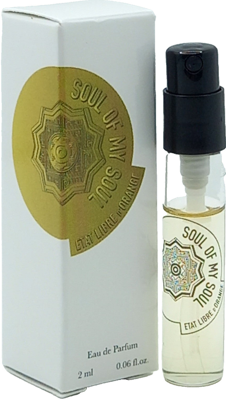 ETAT LIBRE D'ORANGE SOUL OF MY SOUL EAU DE PARFUM VIAL SPRAY UNISEX 0.06 Oz NEW!