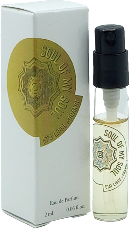 ETAT LIBRE D'ORANGE SOUL OF MY SOUL EAU DE PARFUM VIAL SPRAY UNISEX 0.06 Oz NEW!