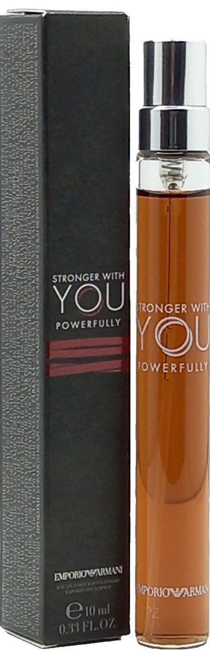 EMPORIO ARMANI STRONGER WITH YOU POWERFULLY EDP PEN SPRAY MEN 0.33 Oz / 10 ml