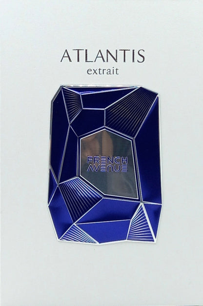 FRENCH AVENUE ATLANTIS EXTRAIT DE PARFUM SPRAY UNISEX 3.4 Oz / 100 ml BRAND NEW!