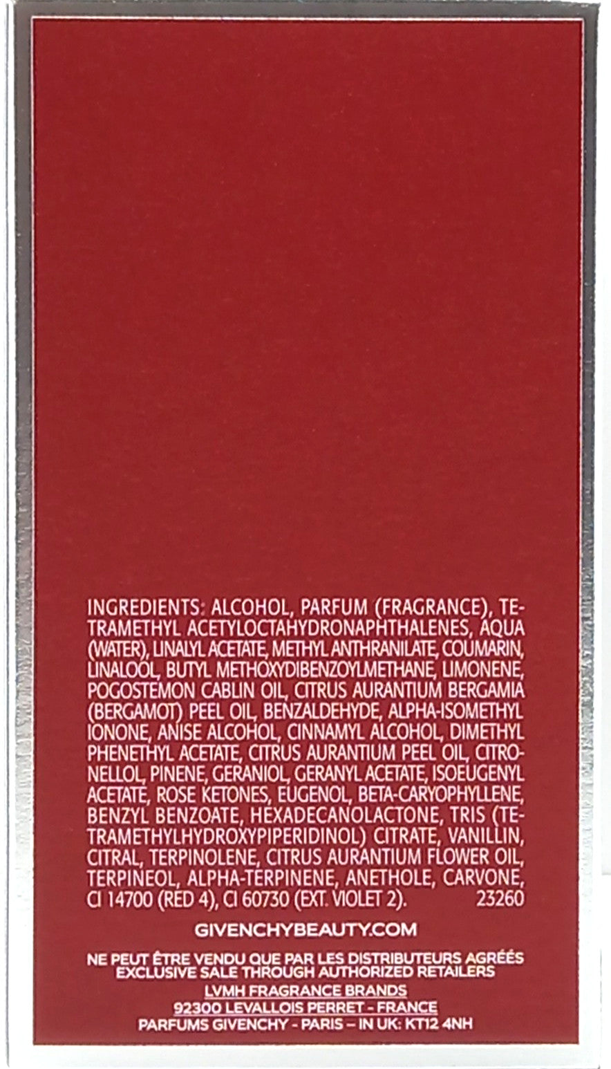 GIVENCHY L'INTERDIT ELIXIR PARFUM CONCENTRE SPRAY WOMEN 2.7 Oz / 80 ml BRAND NEW