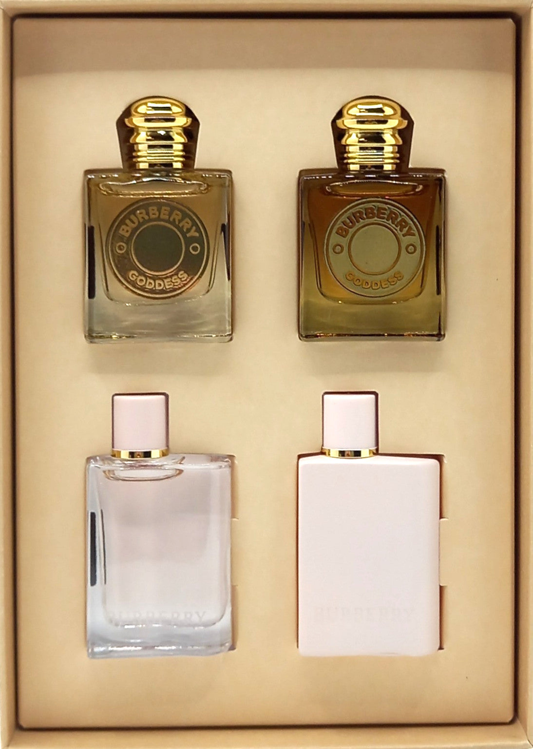 BURBERRY 4 PCS MINI COLLECTION GIFT SET FOR WOMEN 0.16 Oz / 5 ml EACH BRAND NEW!