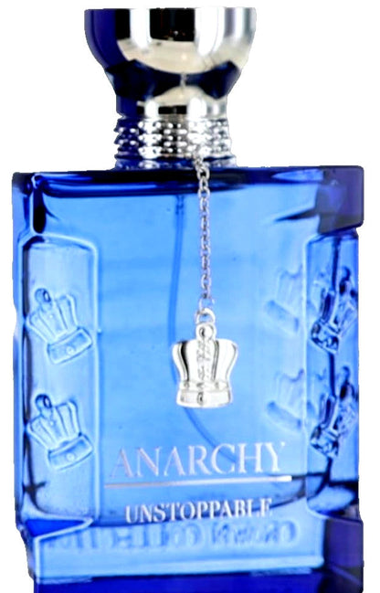 KING OF KINGS ANARCHY UNSTOPPABLE EAU DE PARFUM SPRAY FOR MEN 3.4 Oz  / 100 ml