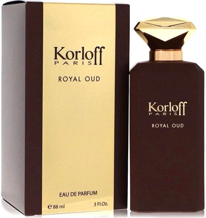 KORLOFF PARIS ROYAL OUD EAU DE PARFUM SPRAY UNISEX 3.0 Oz / 88 ml DISCONTINUED!