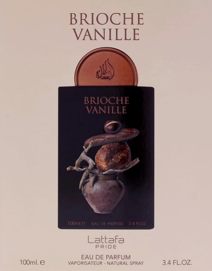 LATTAFA PRIDE BRIOCHE VANILLE EAU DE PARFUM SPRAY UNISEX 3.4 Oz / 100 ml NEW!!!