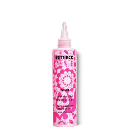 Amika Reset Pink Charcoal Scalp Cleansing Oil 6.7 oz