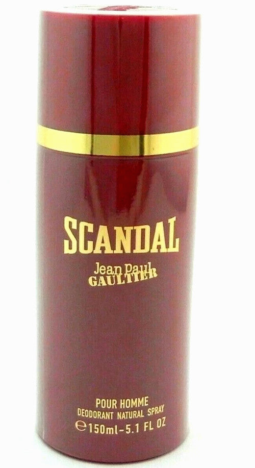 JEAN PAUL GAULTIER SCANDAL POUR HOMME DEODORANT SPRAY FOR MEN 5.1 Oz / 150 ml