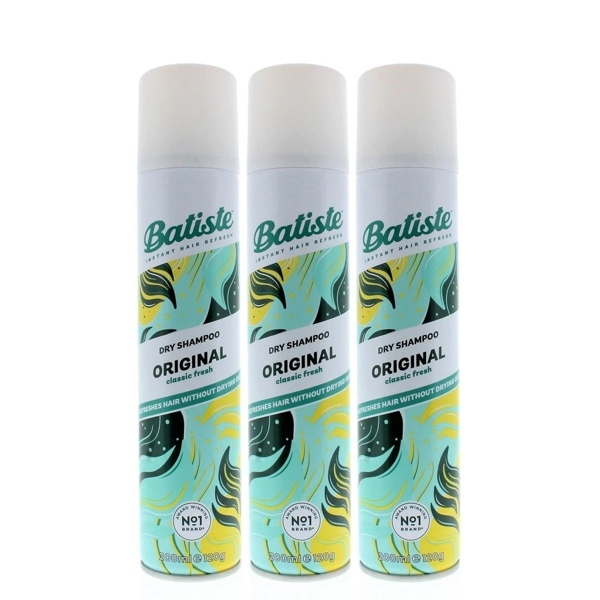 Batiste Dry Shampoo ORIGINAL (3 pack)  199 ml Each