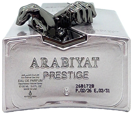 ARABIYAT PRESTIGE REVOLT UNCAGED EAU DE PARFUM SPRAY UNISEX 3.4 Oz / 100 ml NEW!