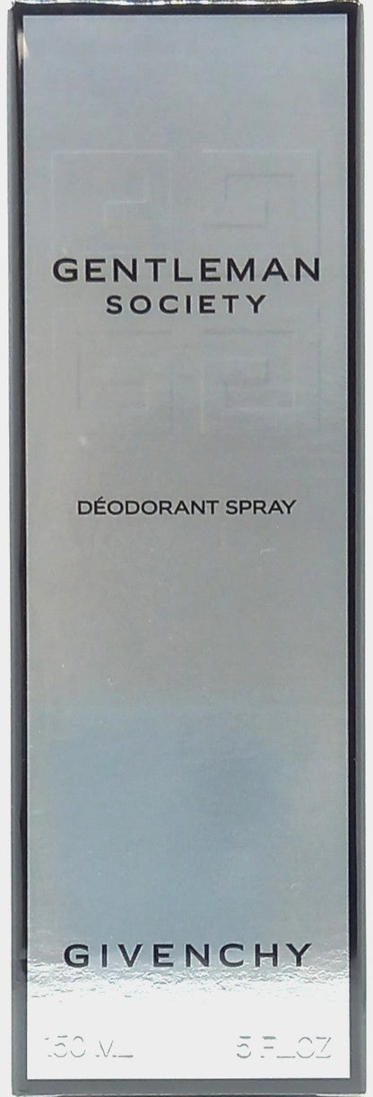 GIVENCHY GENTLEMAN SOCIETY DEODORANT SPRAY FOR MEN 5.0 Oz / 150 ml BRAND NEW!!!