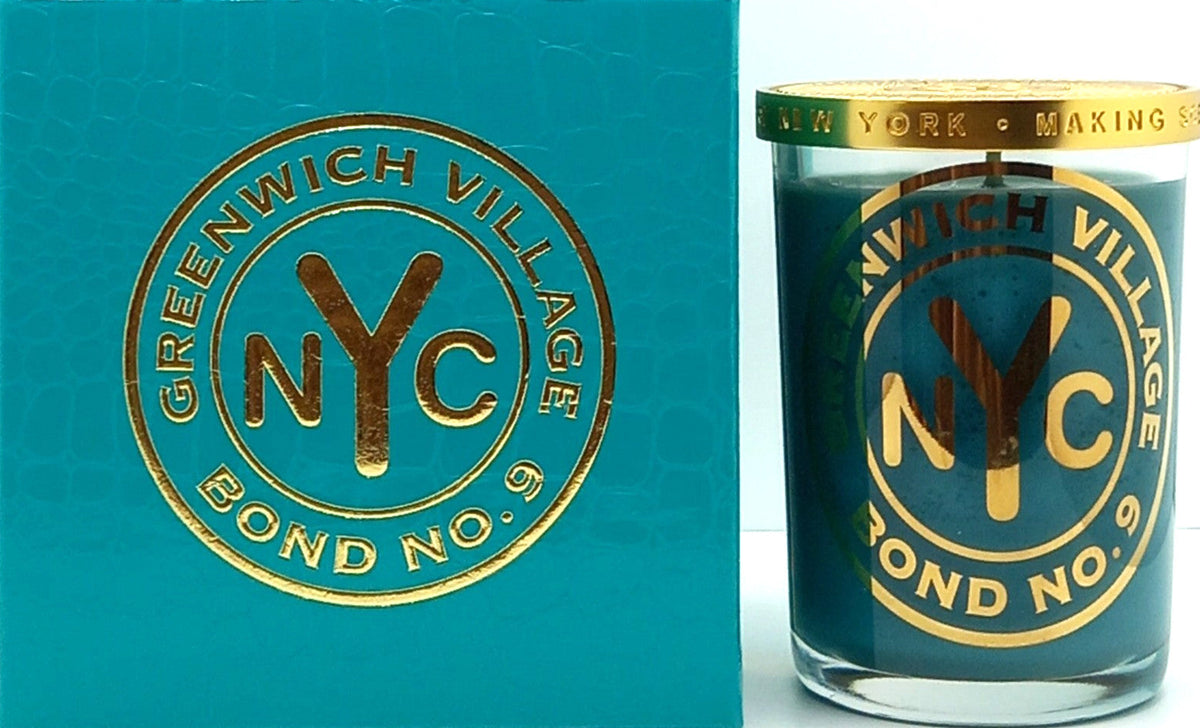 BOND No 9 GREENWICH VILLAGE SCENTED CANDLE 6.4 Oz / 180 g BRAND NEW ITEM IN BOX!