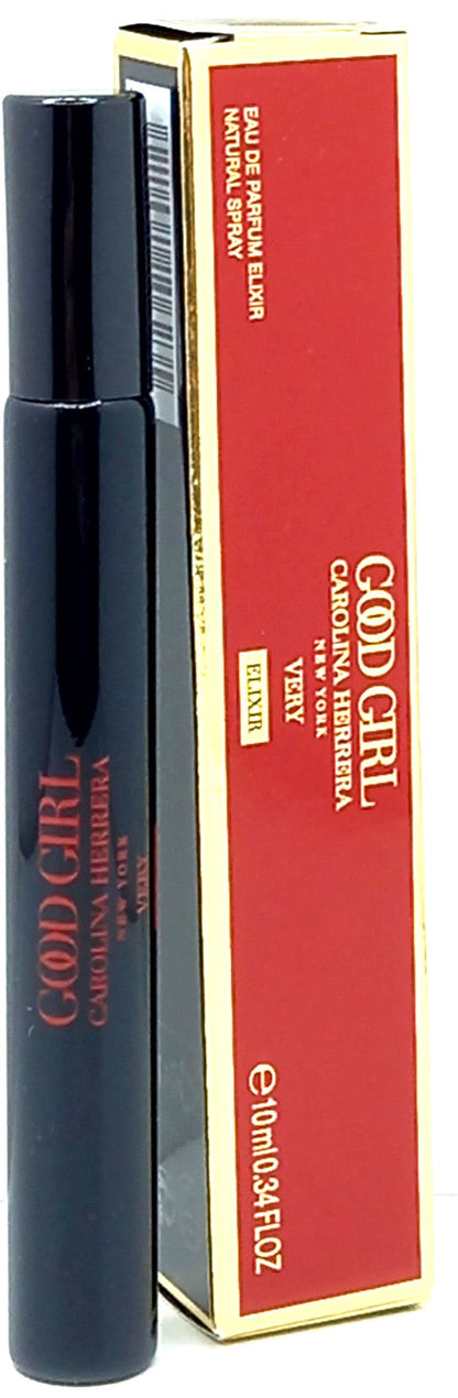 CAROLINA HERRERA GOOD GIRL VERY ELIXIR EDP SPRAY PEN WOMEN 0.34 Oz / 10ml TRAVEL