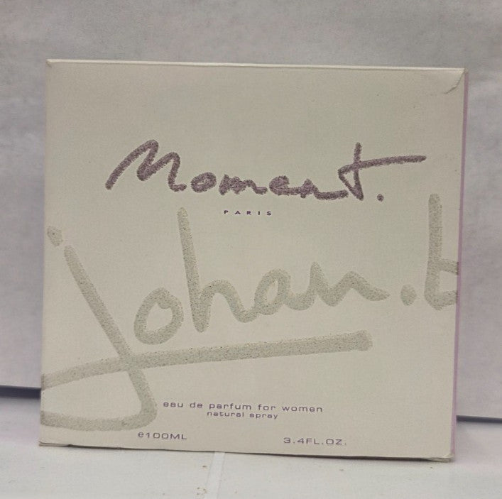 MOMENT BY JOHAN.B 3.4 OZ / 100 ML EAU DE PARFUM SPRAY FOR WOMEN