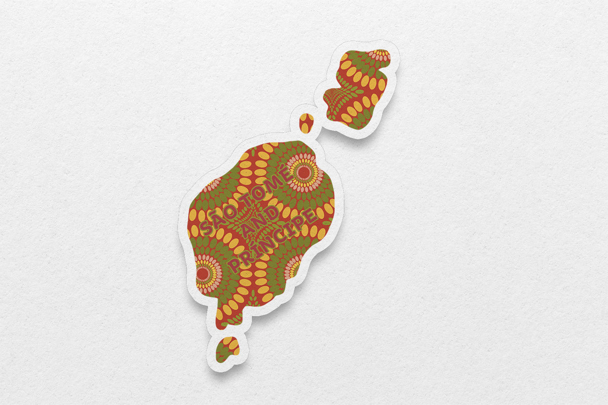 São Tomé and Príncipe Sticker (Central Africa)