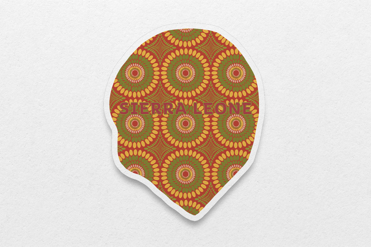 Sierra Leone Sticker (West Africa)
