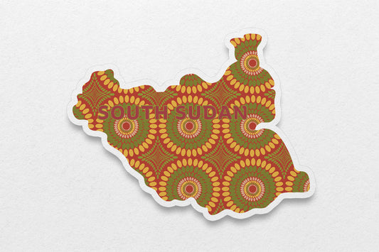 South Sudan Sticker (East Africa)