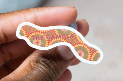 The Gambia Sticker (West Africa)