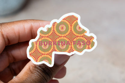 Burkina Faso Sticker (West Africa)