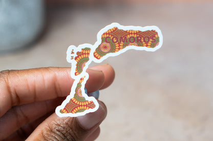 Comoros Sticker (East Africa)