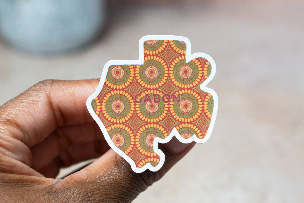 Gabon Sticker (Central Africa)