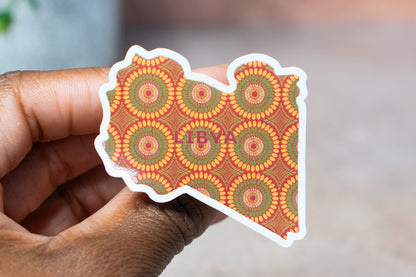 Libya Sticker (North Africa)