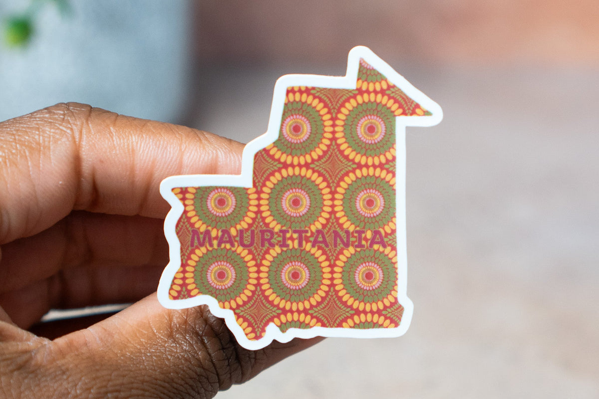 Mauritania Sticker (North Africa)