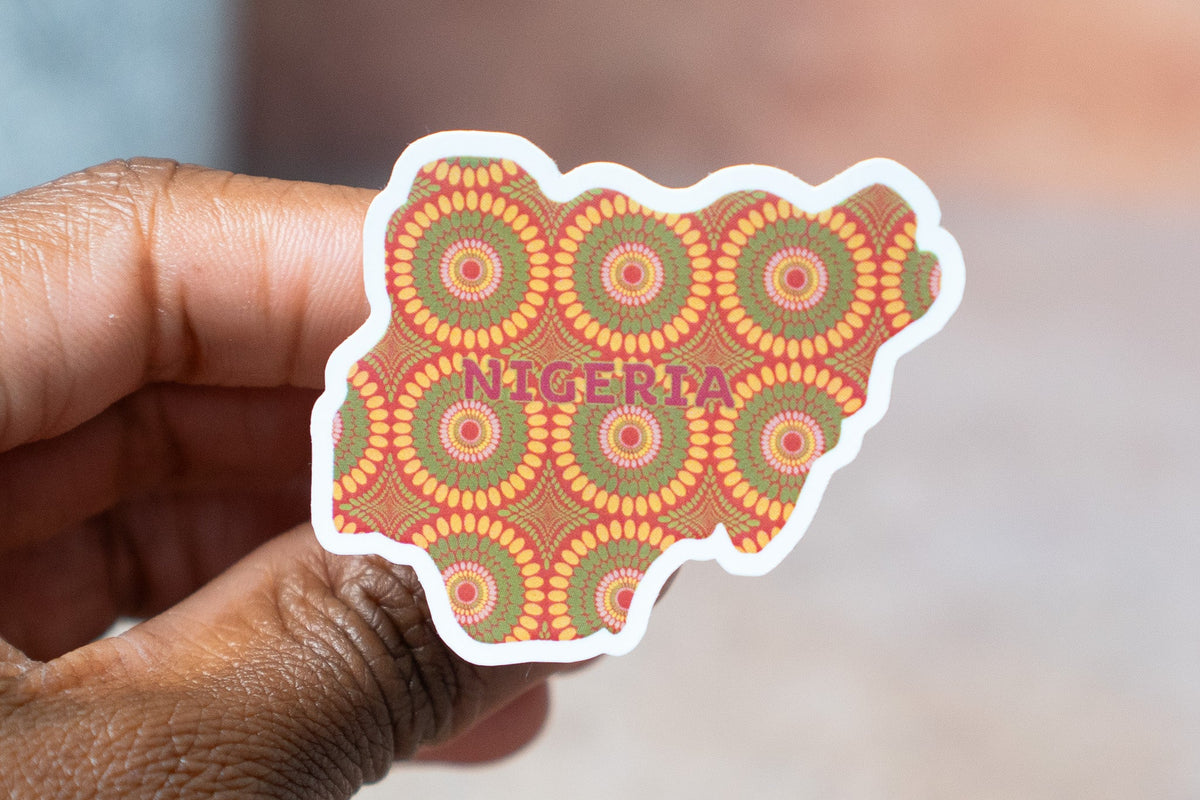 Nigeria Sticker (West Africa)