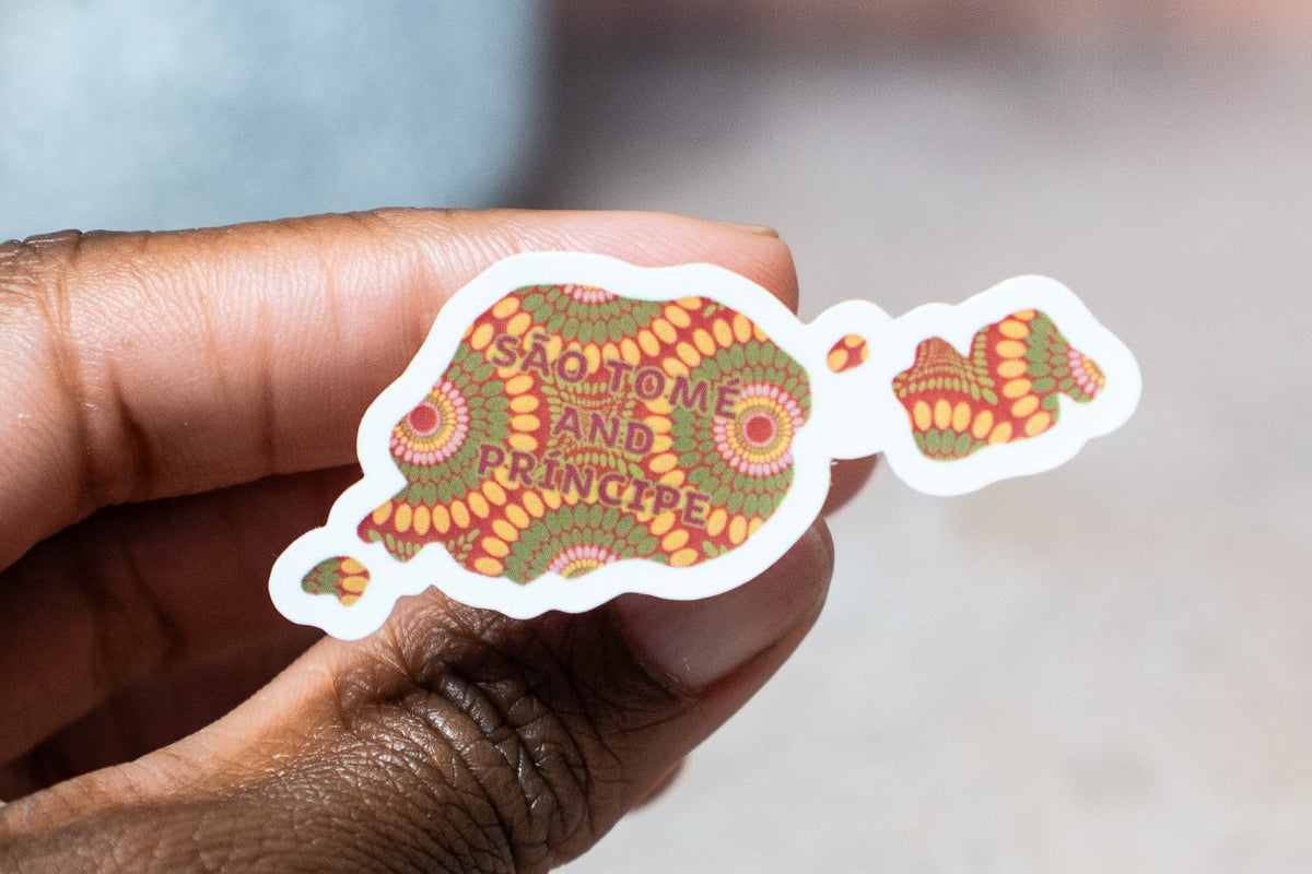 São Tomé and Príncipe Sticker (Central Africa)