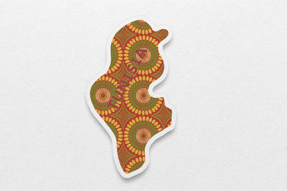 Tunisia Sticker (North Africa)