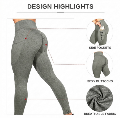TW Nutrition ActiveFit Leggings Gray
