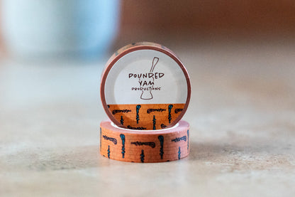 African Print Washi Tape - Walking Sticks (Ankara)