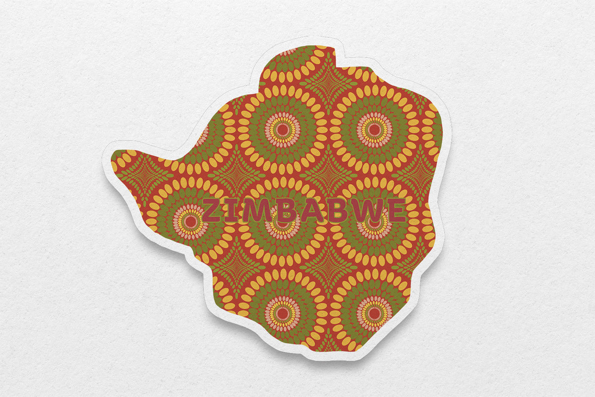 Zimbabwe Sticker (East Africa)