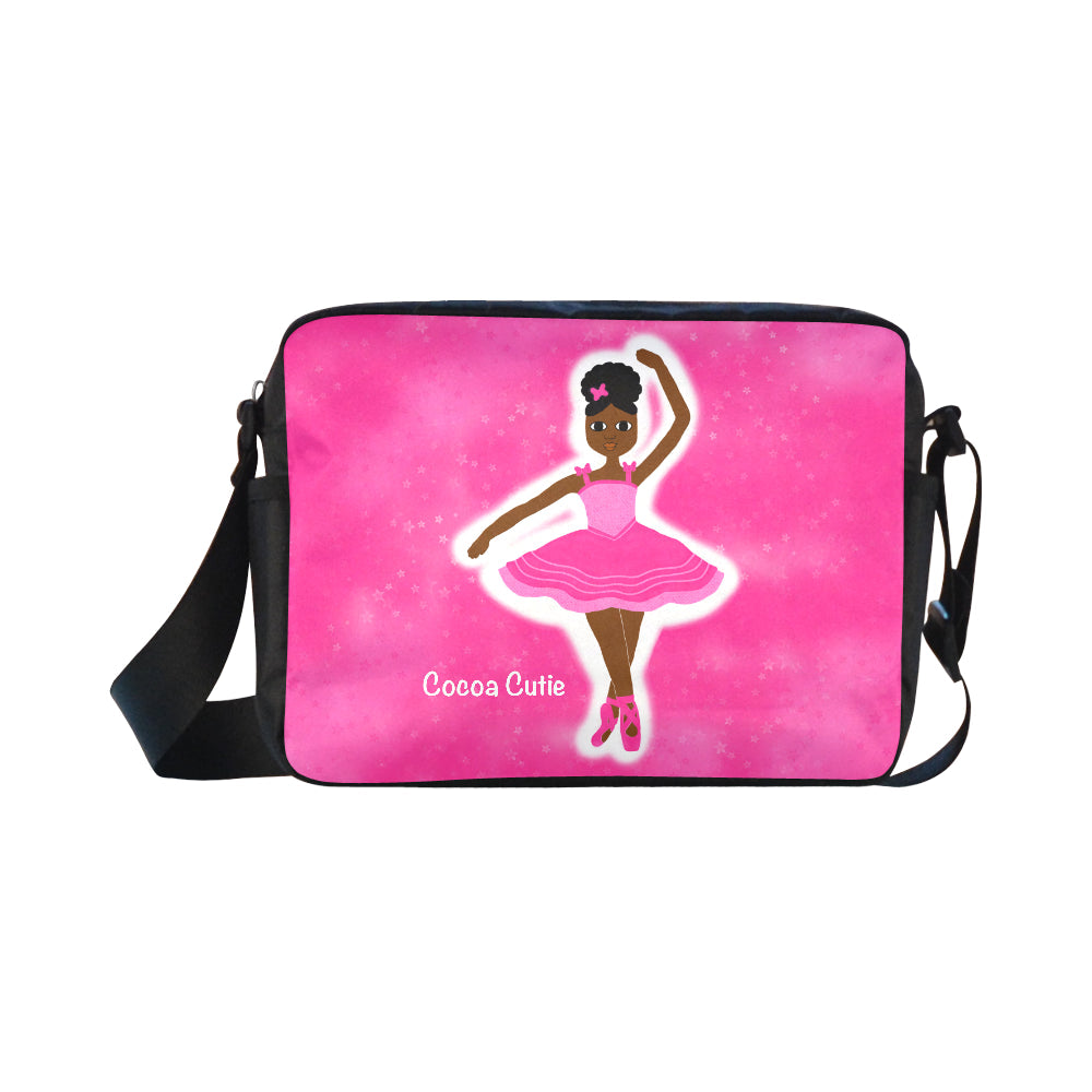 Dance & Ballerina Crossbody (Perfect for Smaller Kids)-Travel/Practice Dance Bag