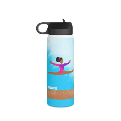 Gymnast Cocoa Cutie Stainless Steel Water Bottle