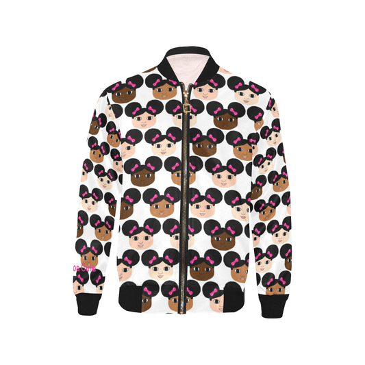 Cocoa Cuties Bomber Jacket(Women & Kids' Sizes)-Girls