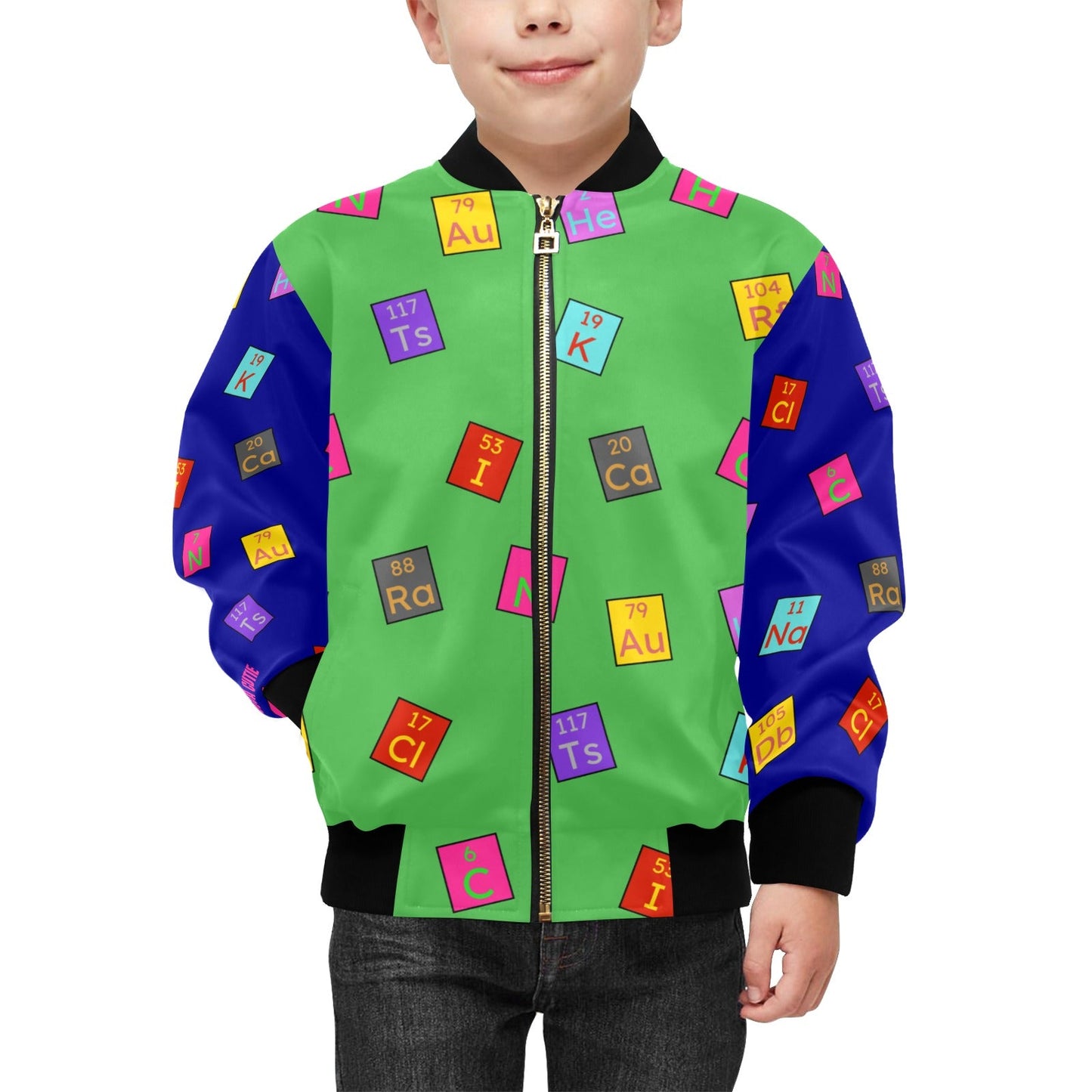 Chemist Girl Cocoa Cutie Kids' Bomber Jacket