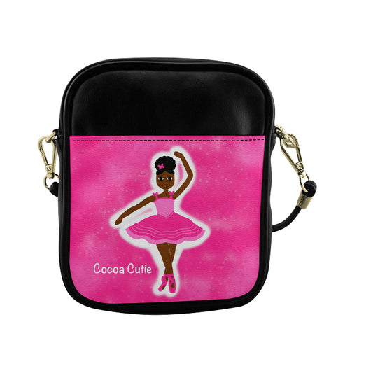 Dancer in the Stars Sling Purse Faux Leather(TWO SKIN TONES)