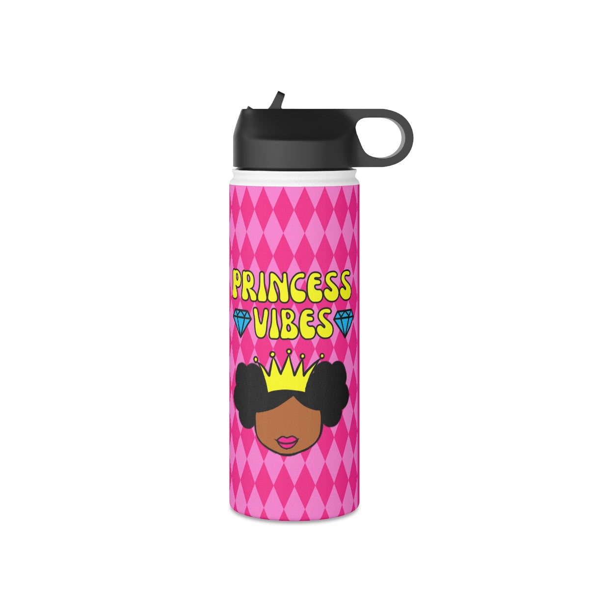 Princess Vibes Cocoa Cutie Stainless Steel Water Bottle