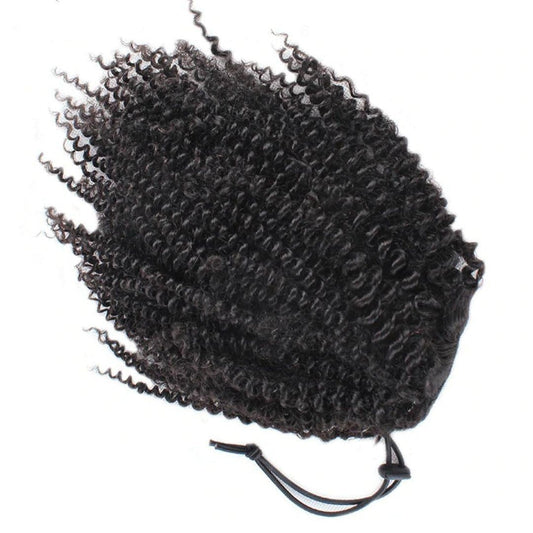 Kinky Curly Drawstring Ponytail