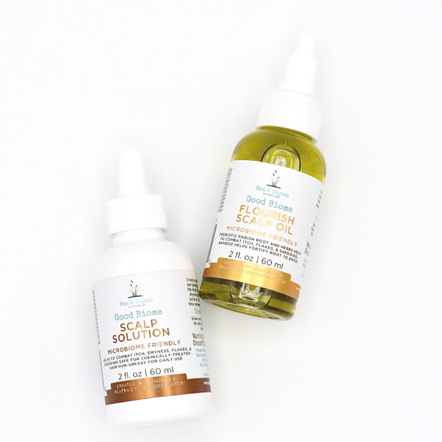 Good Biome Scalp Solution and Scalp Oil Bundle | Microbiome-friendly