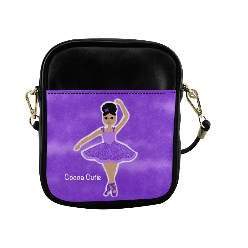Dancer in the Stars Sling Purse Faux Leather(TWO SKIN TONES)