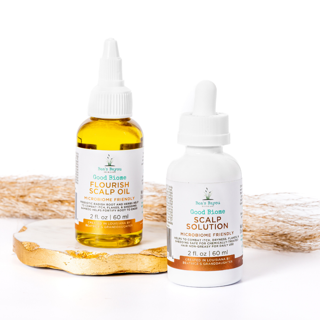 Good Biome Scalp Solution and Scalp Oil Bundle | Microbiome-friendly