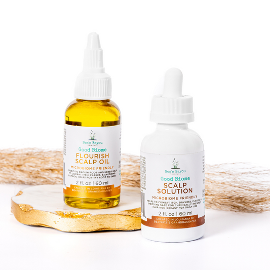 Good Biome Scalp Solution and Scalp Oil Bundle | Microbiome-friendly