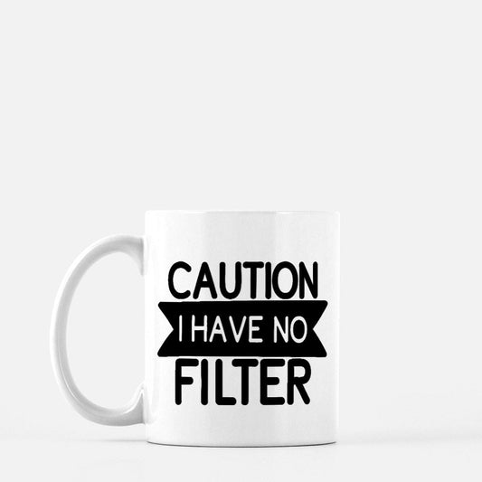 No Filter Mug 11oz.