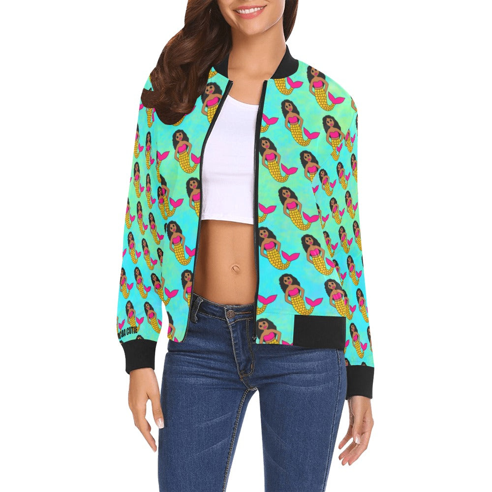 Be A Mermaid Cocoa Cutie Bomber Jackets(Women & Kids Sizes)