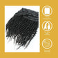 4B Hair Clip in Hair Extensions - 7 Pcs with a Free Eye Lash Extensions
