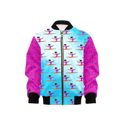 Gymnast Cocoa Cutie Bomber Jacket(Women and Kid's Sizes)