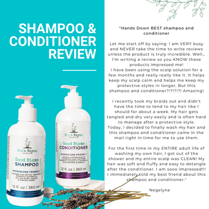 Good Biome Scalp Renew Shampoo | Itch Relief & Microbiome-friendly