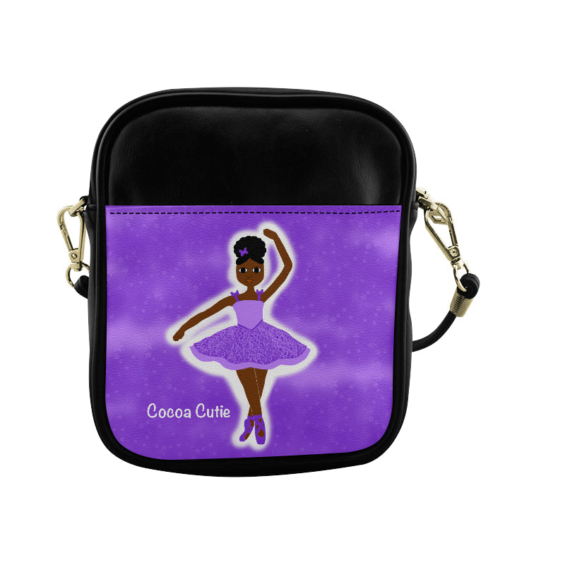 Dancer in the Stars Sling Purse Faux Leather(TWO SKIN TONES)