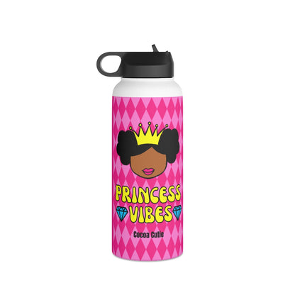 Princess Vibes Cocoa Cutie Stainless Steel Water Bottle